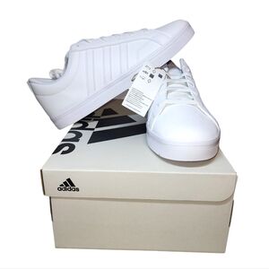 Brand New Adidas VS Pace 2.0 HP6012 Mens Skateboard Sneakers White/White Sz 10.5